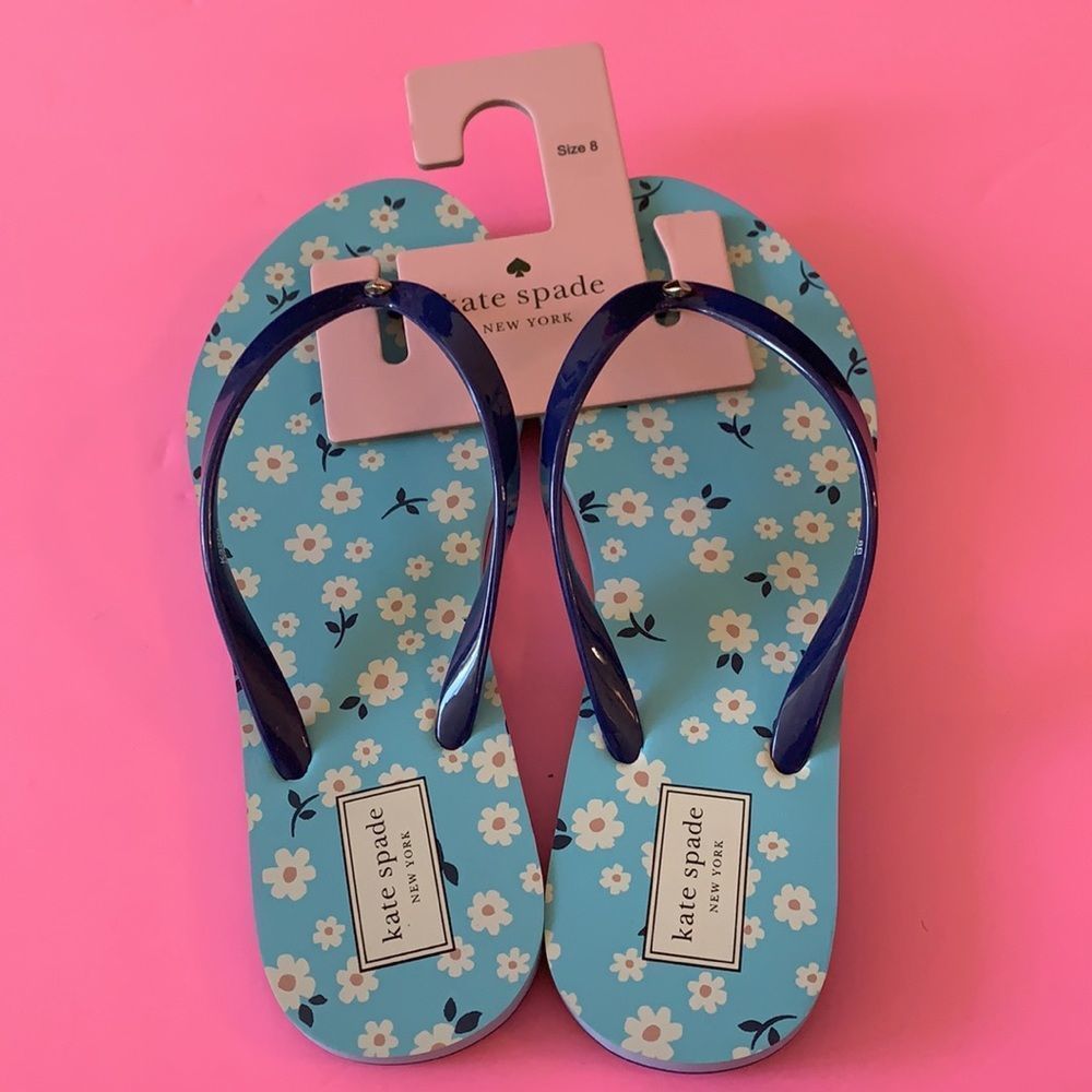 💙💙KATE SPADE slippers - Picture 2 of 5